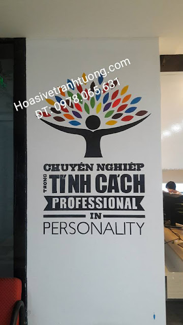 tranh tường văn phòng VẼ TRANH TƯỜNG VĂN PHÒNG