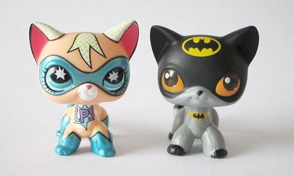 Littlest pet shop blogi: Batman kissa / custom cat lps