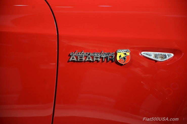 ABARTH keyring FIAT 500 1000 TC 595 X19 GT 131 124 SPIDER CROMODORA emblem badge 