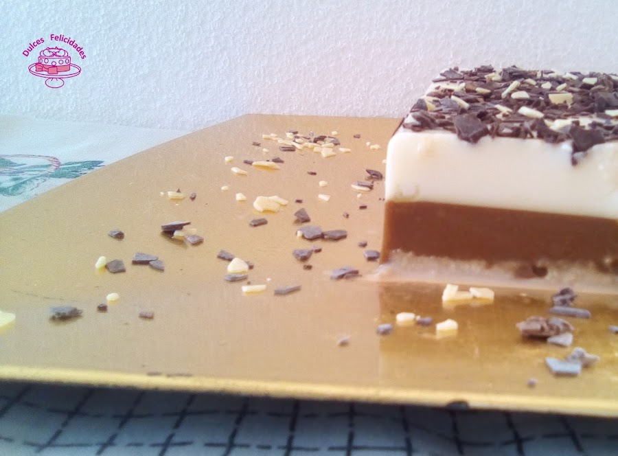 Tarta de café y leche condensada