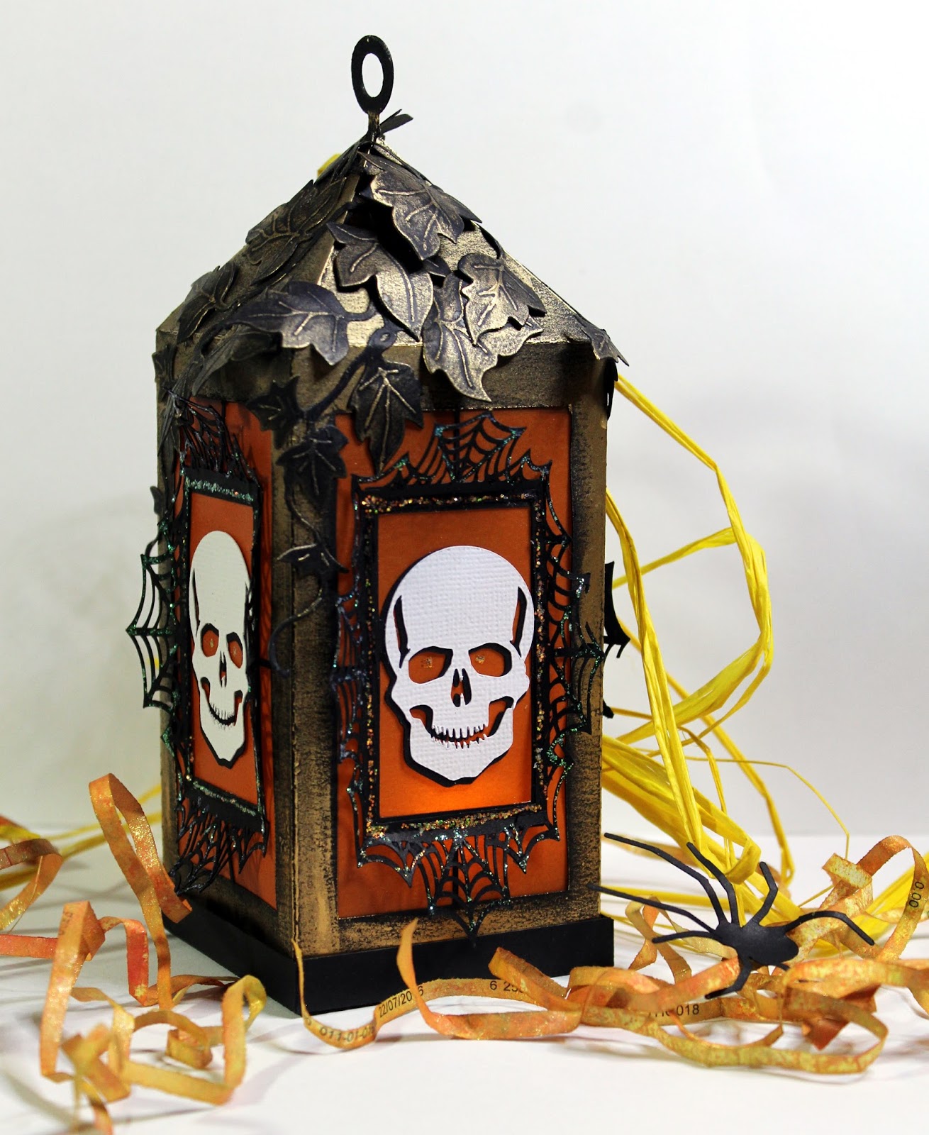 Beadwork and Textiles by Anne Waller: Skull and Spider Web Tea Light ...