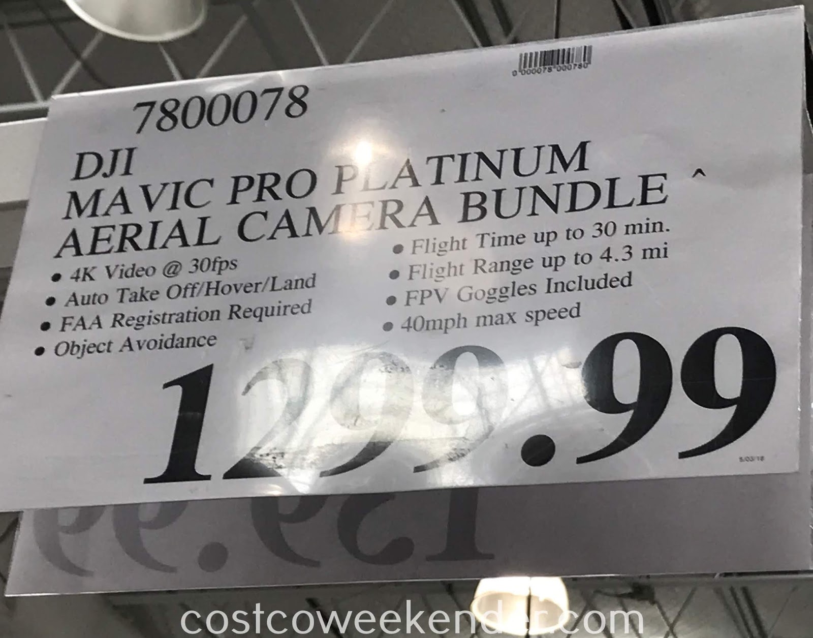 dji mavic pro costco