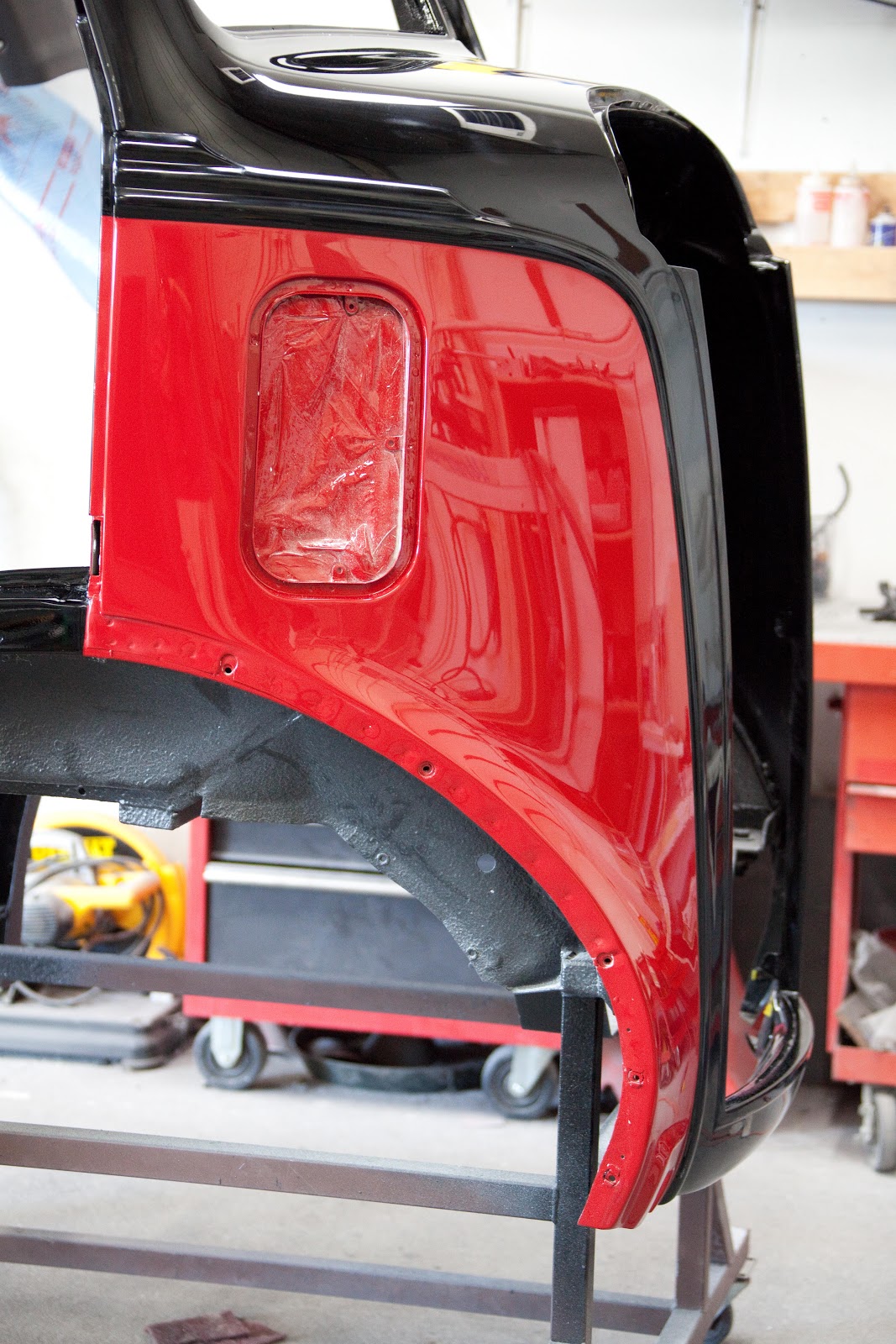 New Twist on a 1947 Ford COE Walls Up