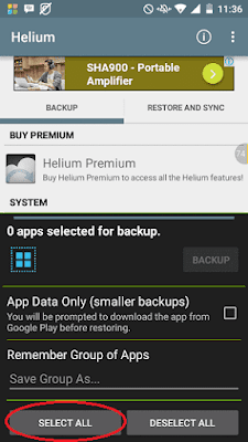 Backup Aplikasi Android