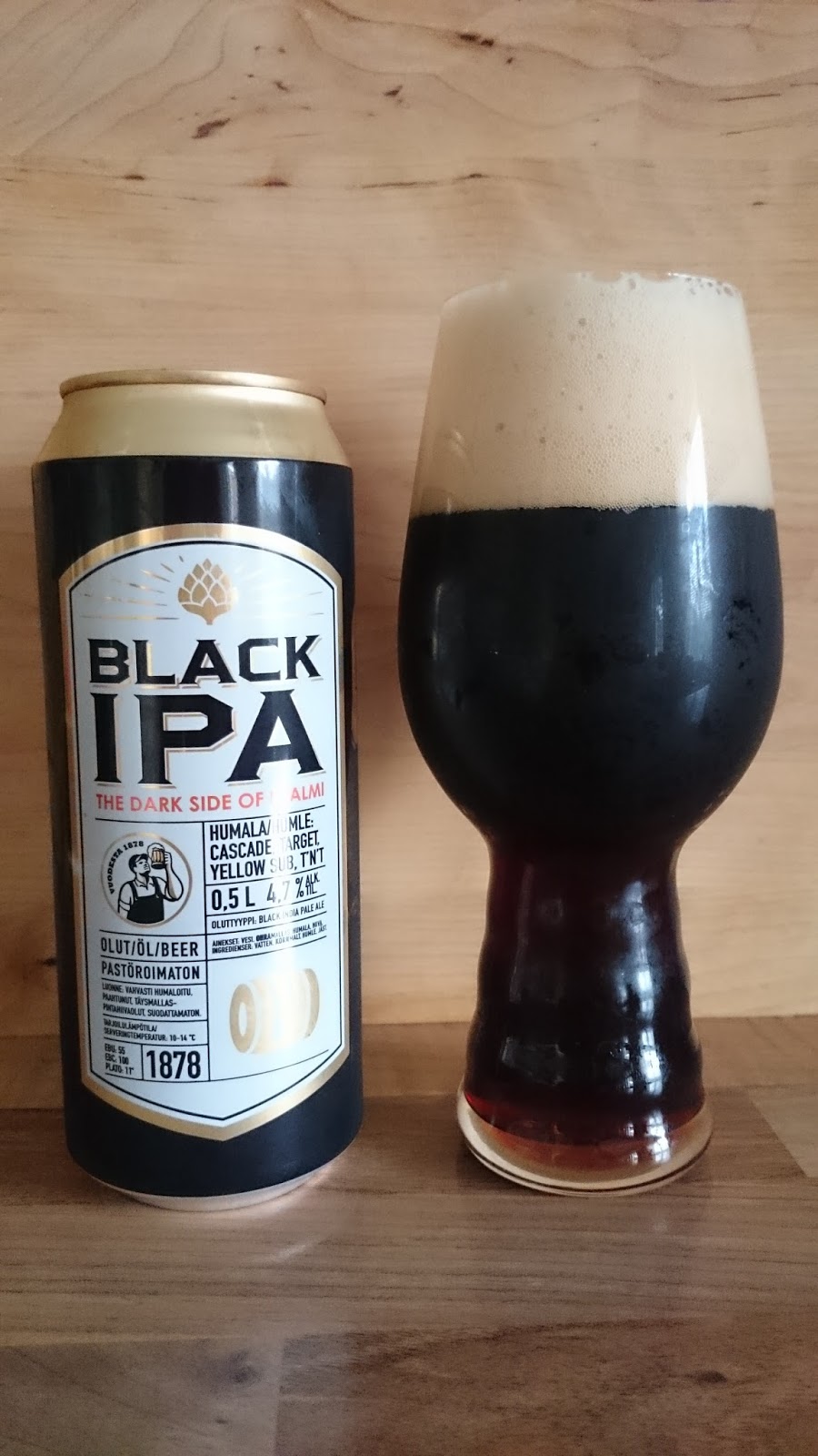 Beer Atlas Olvi Black IPA "The Dark Side of Iisalmi"