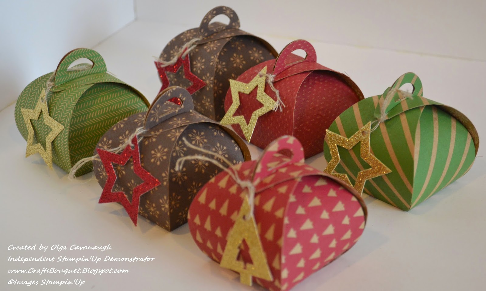Crafts Bouquet: Christmas 2014 Stampin'Up 3D Projects