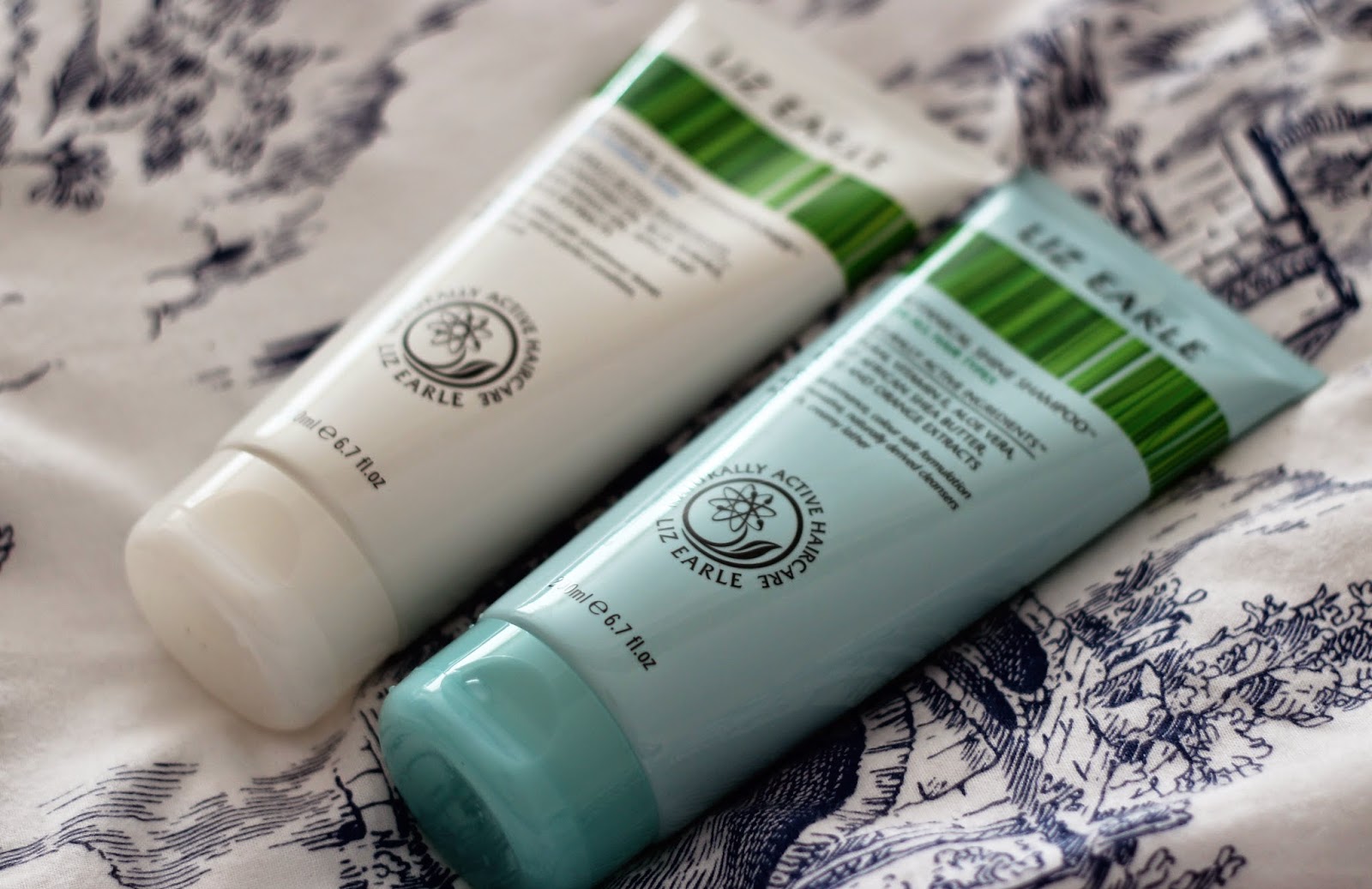 Studs and Dreams Liz Earle Love Shampoo and Conditioner