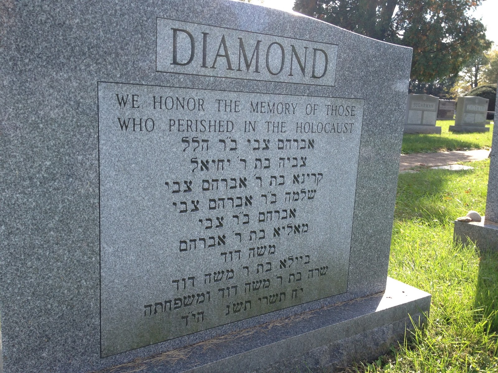 Lara's Jewnealogy Holocaust Memorial Day