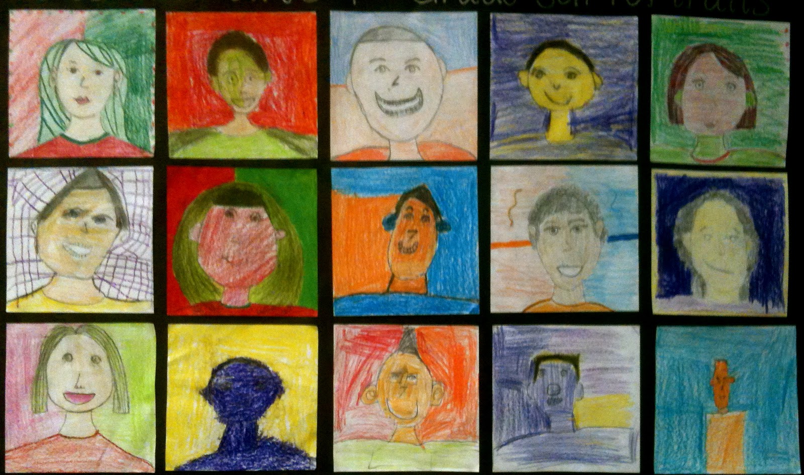 Creating Art Color Scheme Portraits