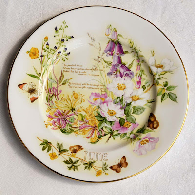 Caverswall China June month plate by Selep Imaging