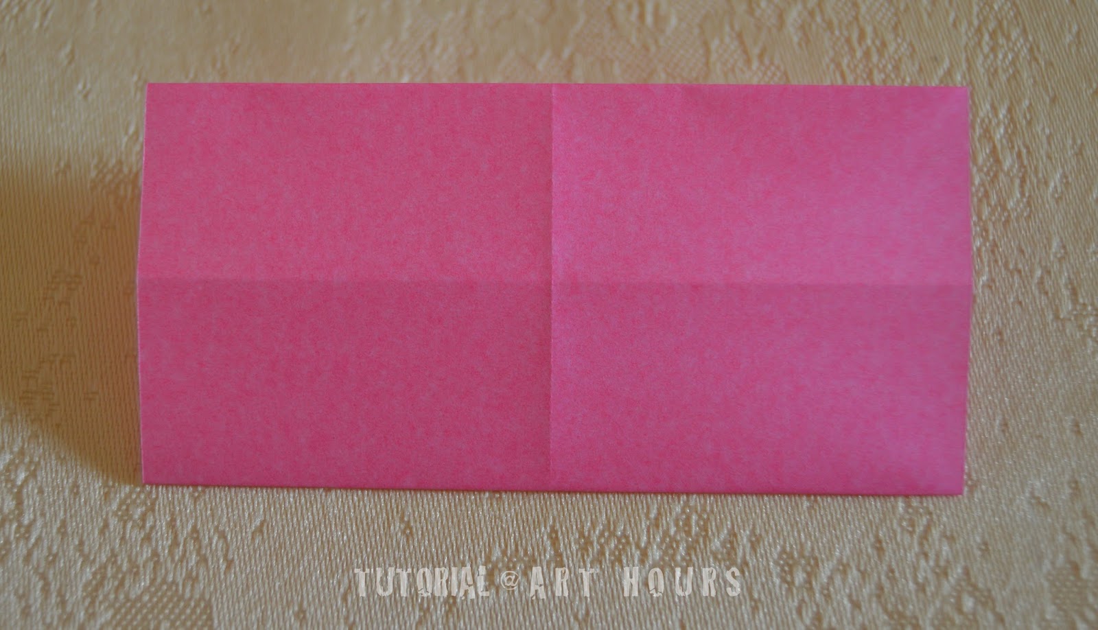 ArchGuide: Origami Winged Heart with a Secret Message
