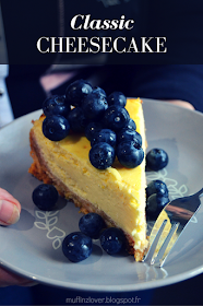 Recette facile cheesecake - muffinzlover.blogspot.fr