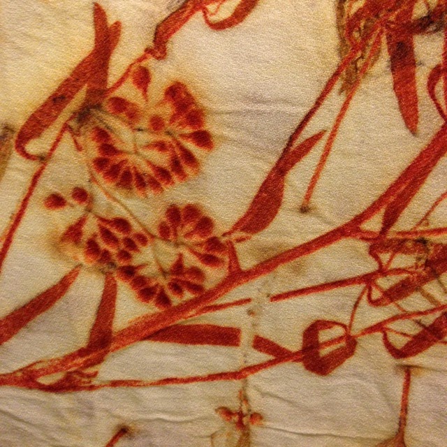 KiM BrOwN DeSigN Eco Printing on Fabric at The Tin Thimble