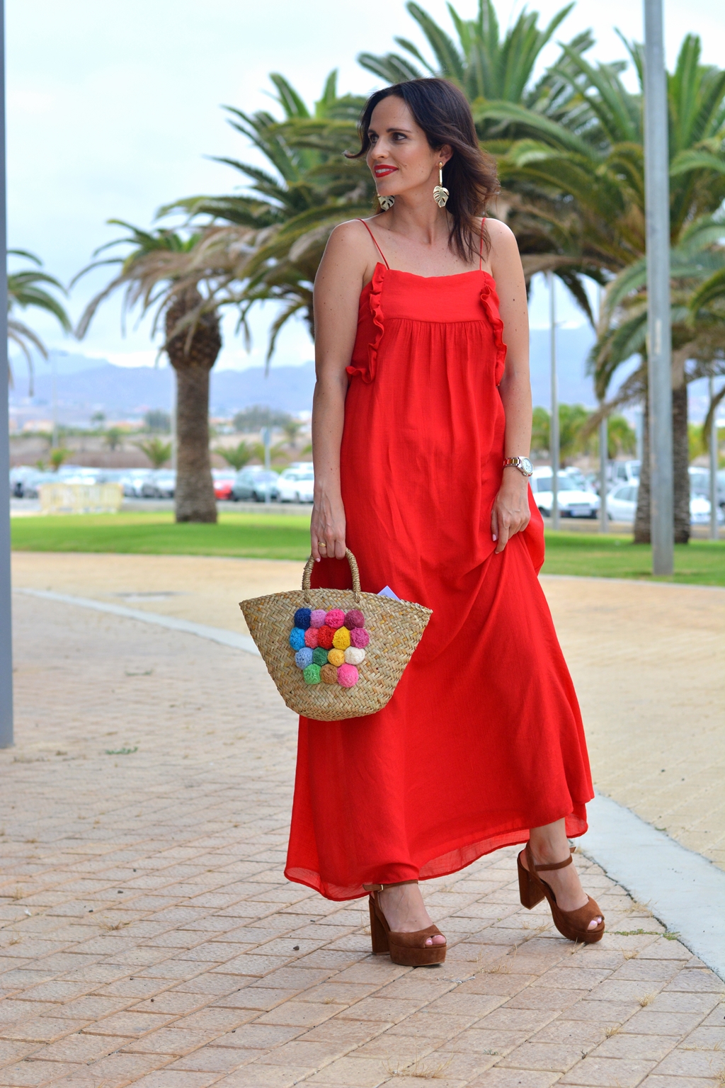 zara-red-dress-outfit-streetstyle-daily-looks
