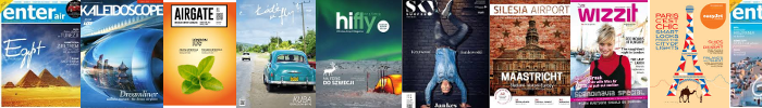 Magazyny pokładowe Magazyny lotniskowe. Czasopisma i gazety
