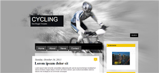 Cycling Blogger Template