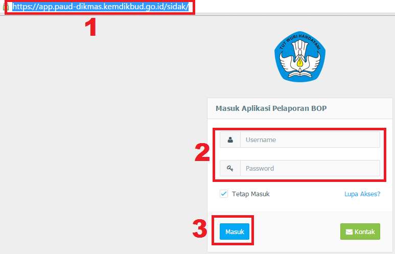Lapor Bantuan Operasional Paud Bop Secara Online Info Pendidikan Terbaru