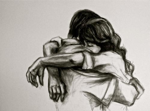 Resultado de imagem para casal se abraçando desenho