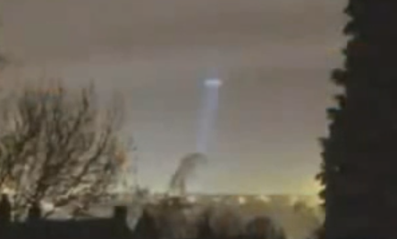 Scott Kelly tweeted an image of a UFO from space. Scott Kelly tweeted an image of a UFO from space.