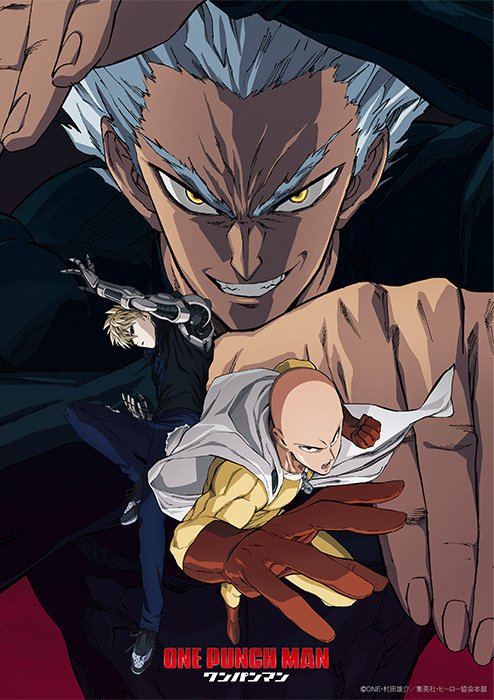 One Punch Man Anime Season 2 Announcement Trailer Key Art Story Synopsis