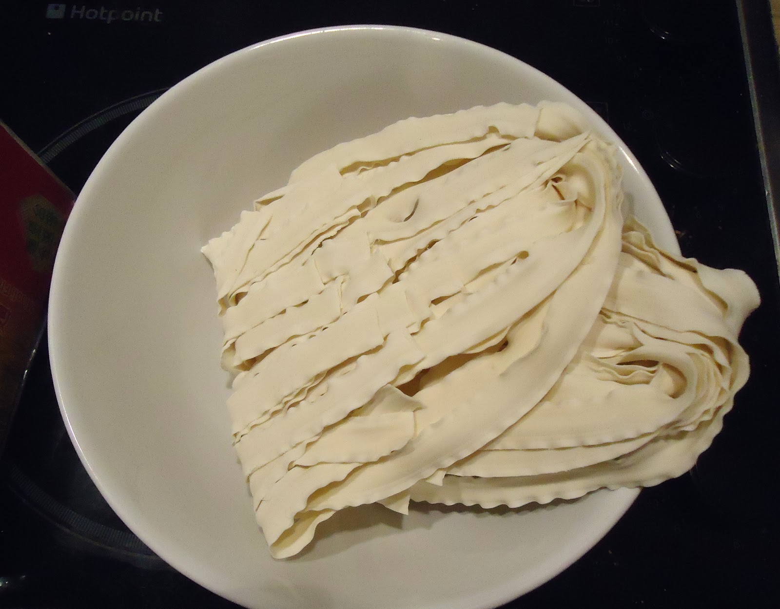 Ham in Cream Sauce with Rice Noodles