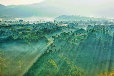Pemandangan Pagi Hari Tebing Keraton Pemandangan Pagi Hari Tebing Keraton