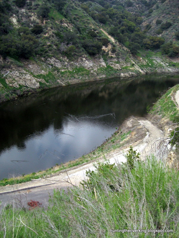 San Dimas Reservoir Fishing Exploration Video Hunting the River King