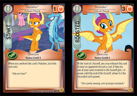 My Little Pony Smolder, Culture Shock Friends Forever CCG Card