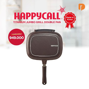 Happycall Titanium Jumbo Grill Double Pan