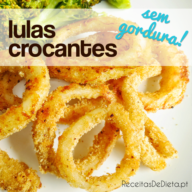 Argolas de Lulas Crocantes (sem gordura)