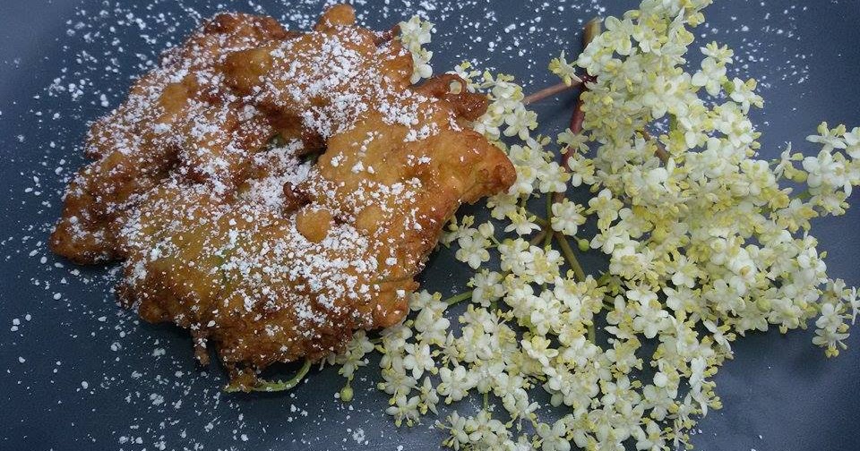 Ollis Grillabenteuer: Holunderblüten im Bierteig