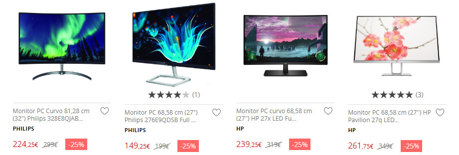 Este monitor HP de 25 pulgadas y 144Hz está en oferta por 179€ en