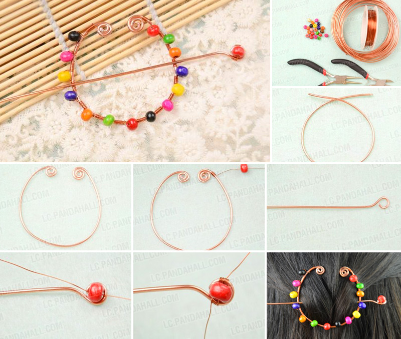 Crafting Wire How to Make Lovely Girls Hair Accessories