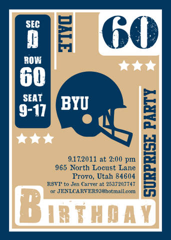 Kara s Party Ideas Surprise 60th Birthday Football Tailgating Party  - 85