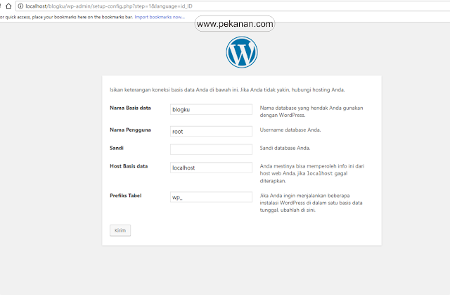gambar cara install wp di localhost gambar cara install wp di localhost