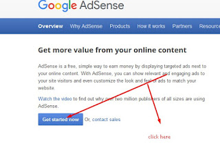 how to apply in google adsense