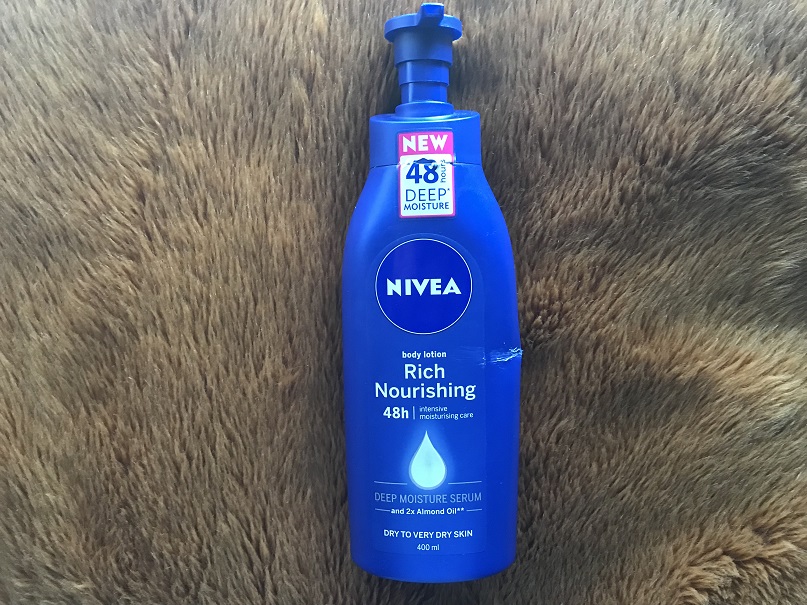 nivea rich moisturising body lotion
