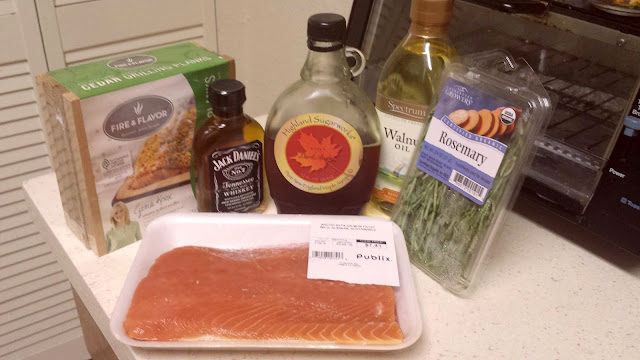 Cedar Plank Salmon Ingredients