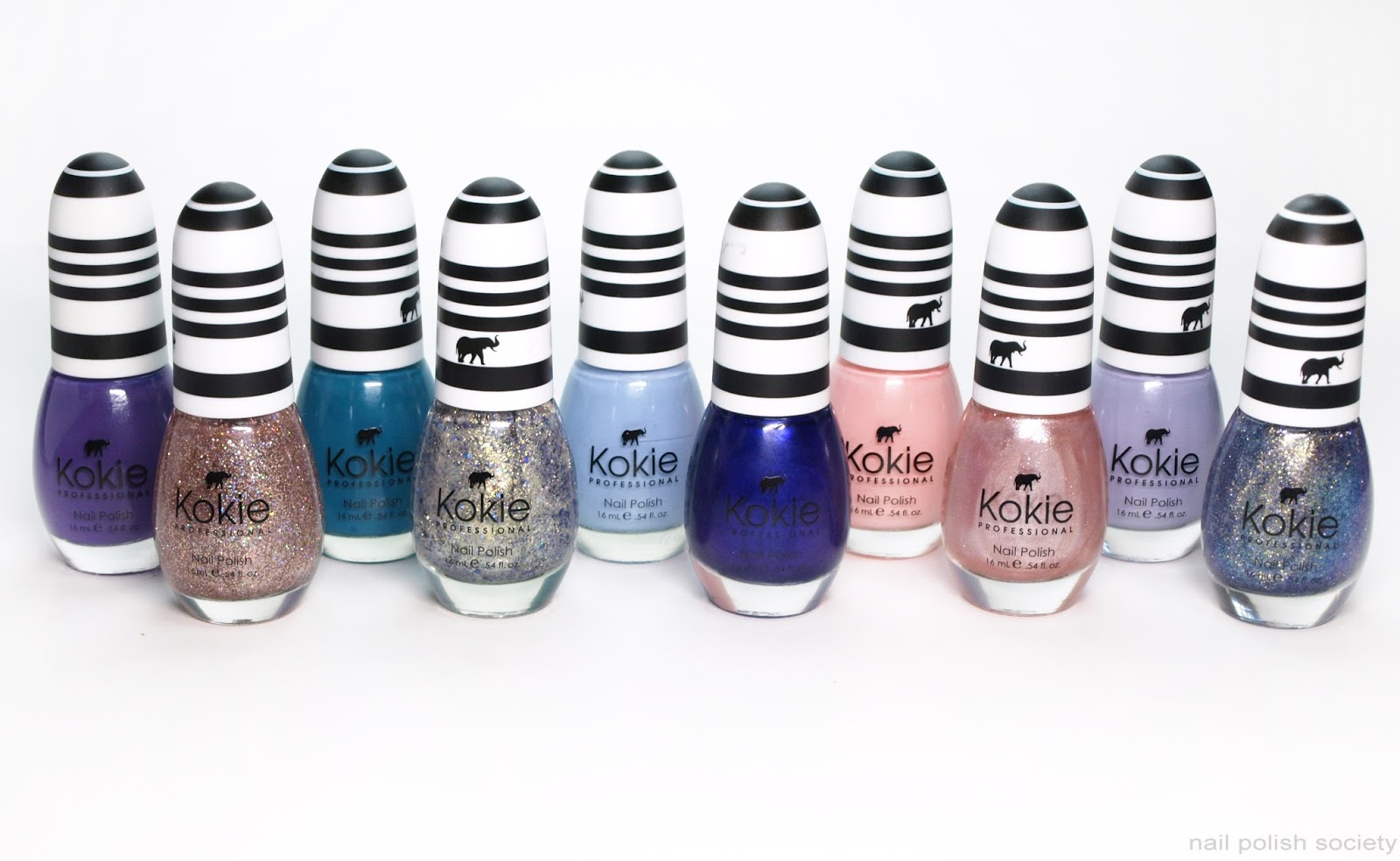 Nail Polish Society: Kokie Cosmetics Nail Polish Swatches