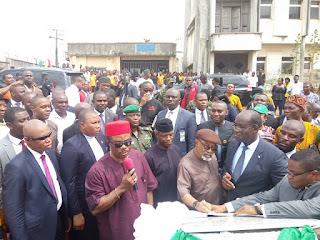 Image result for pictures of Gov Obiano and NURTW