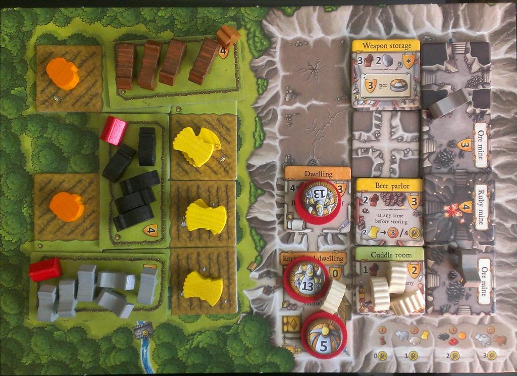 The Game Dork's Gaming Corner: Board Game Review: Caverna: The ...