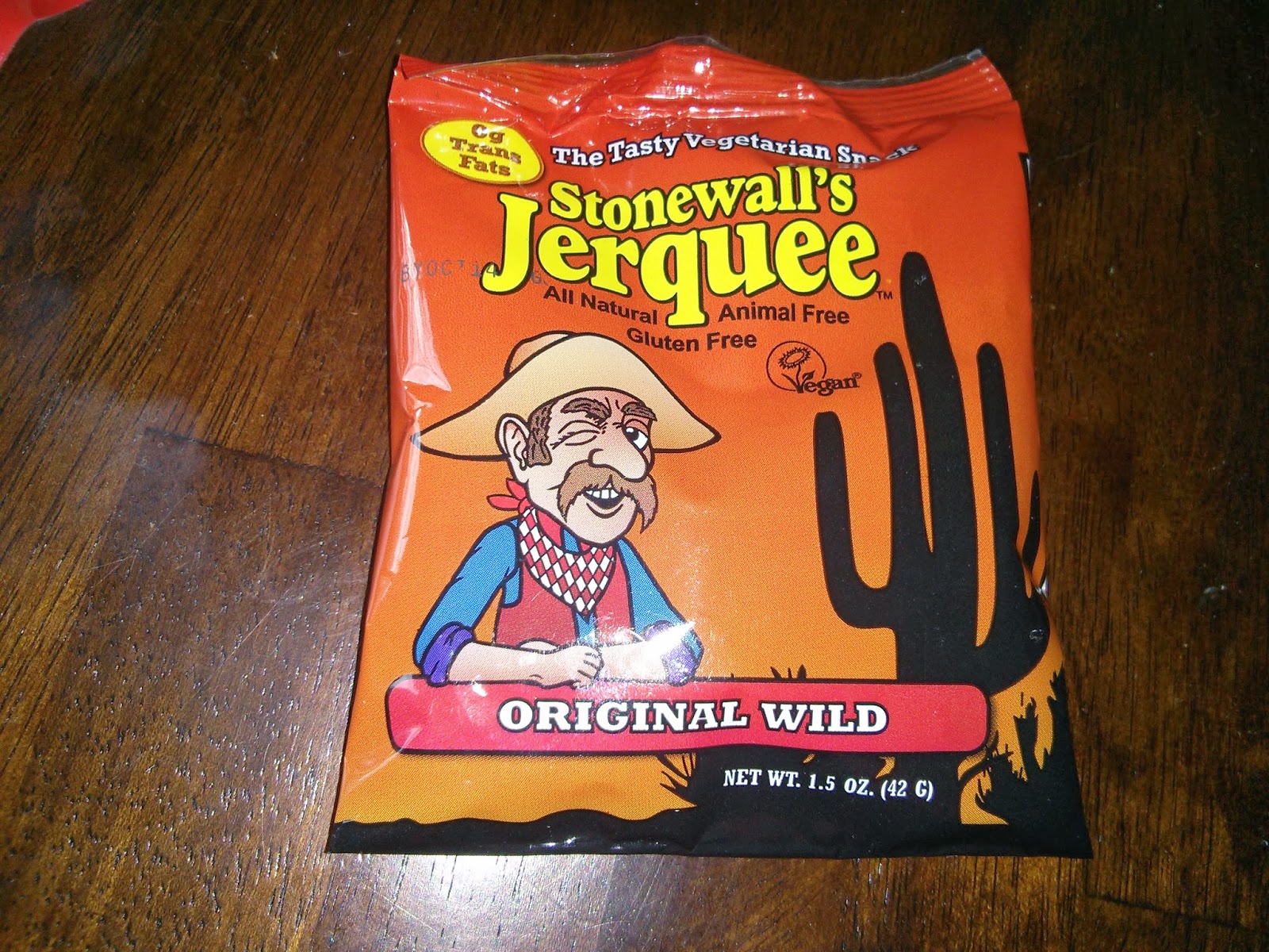 the Dirty Vegan I'm in the Vegan Jerky of the Month Club!