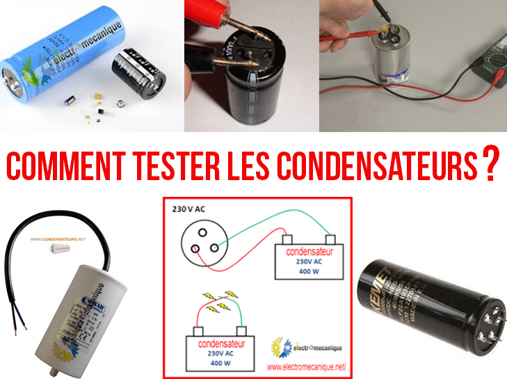 vérifier un condensateur de démarrage