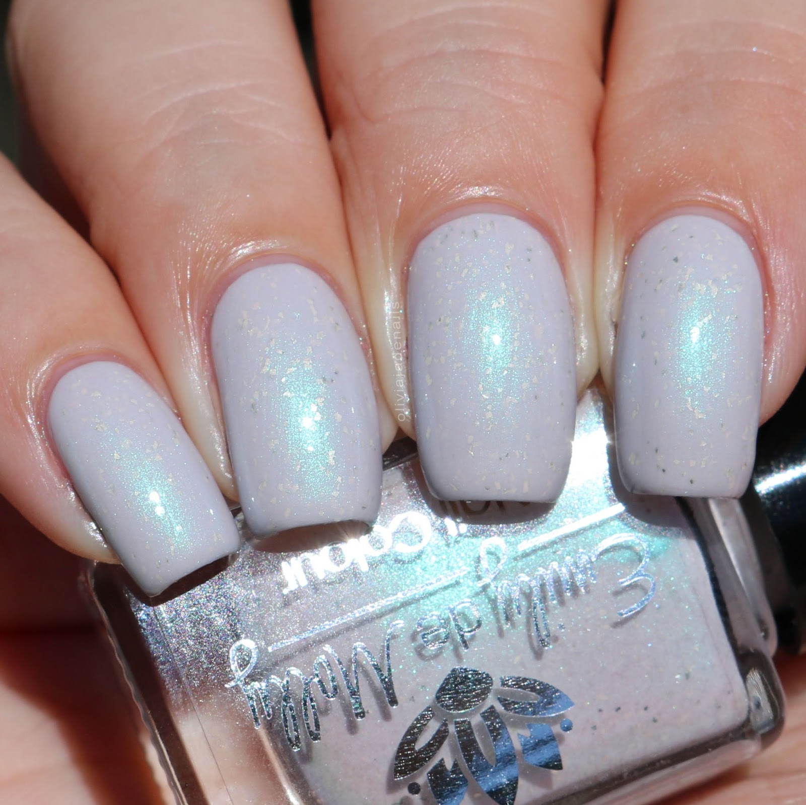 Emily de Molly The Plain Wall swatched by Olivia Jade Nails