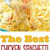 Creamy Cheesy Chicken Spaghetti