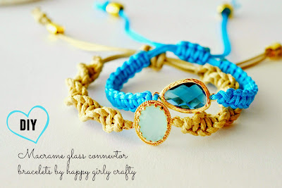 http://happygirlycrafty.blogspot.gr/2015/05/macrame-glass-connector-bracelet-diy.html