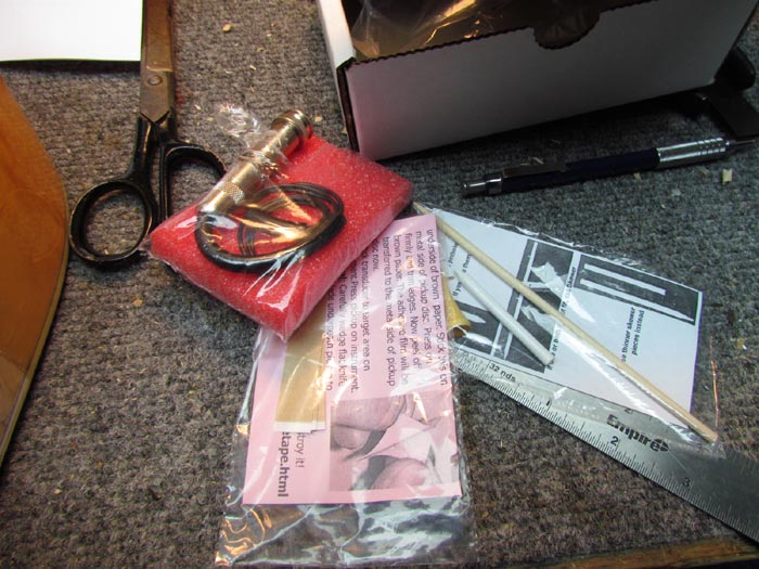 Installing a K&K Pure Mini Pickup on the Guild F50 Crawls Backward