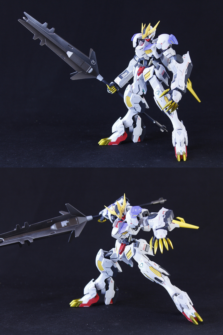 Custom Build: HG 1/144 Gundam Barbatos Lupus Rex