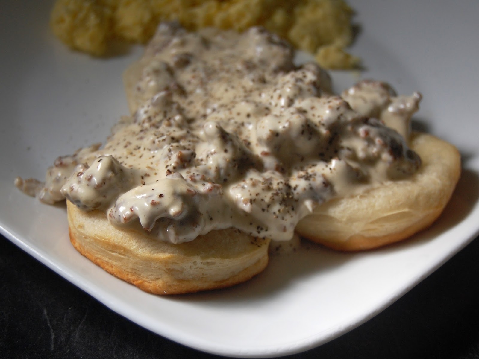 Cassie Craves Biscuits with Sausage Gravy
