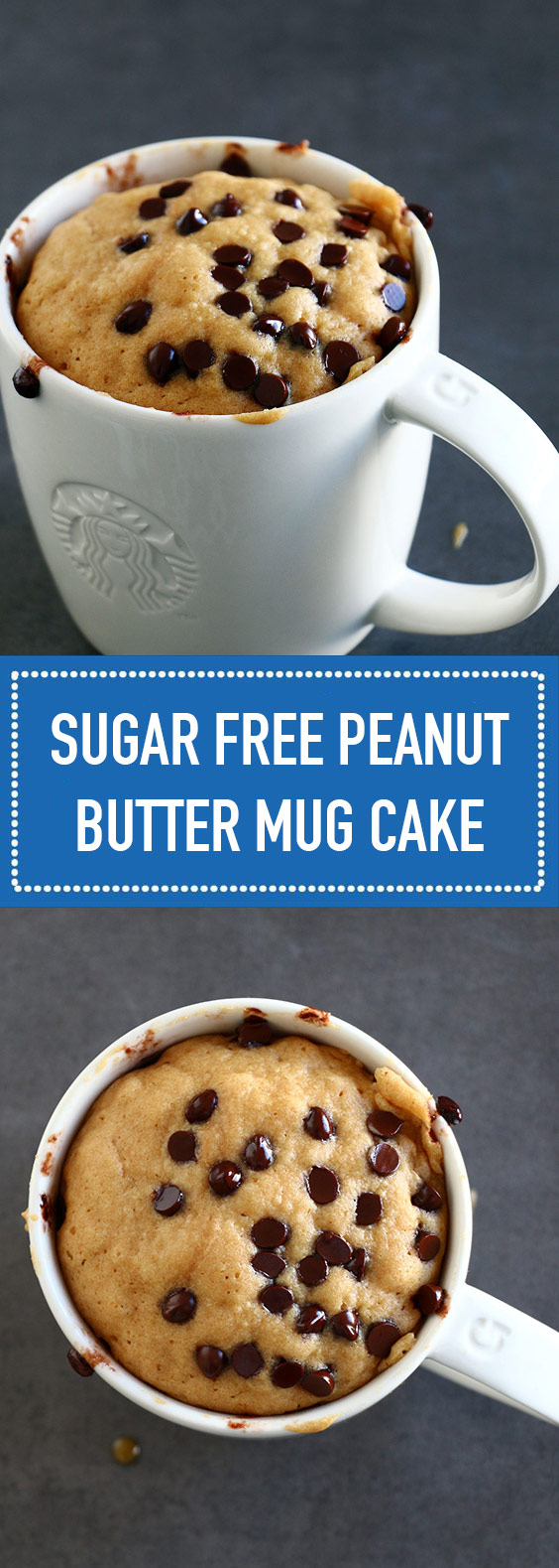 Sugar Free Peanut Butter Mug Cake (Vegan + Gluten Free) Sugar Free Peanut Butter Mug Cake (Vegan + Gluten Free)
